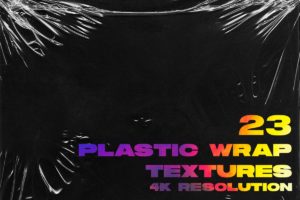 Plastic Wrap Graphic Backgrounds from Creative Market