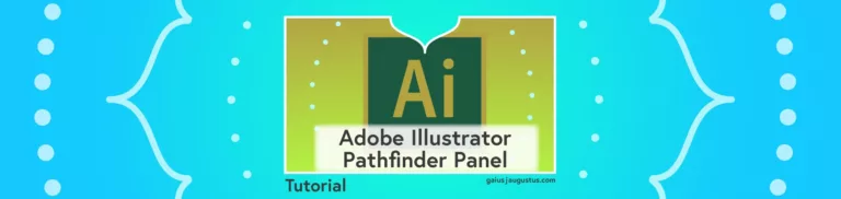 Tutorial: Adobe Illustrator Pathfinder Panel