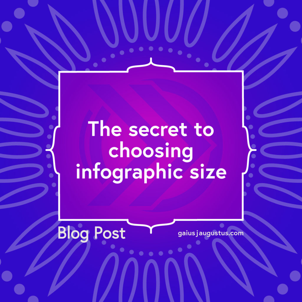 The secret to choosing infographic size