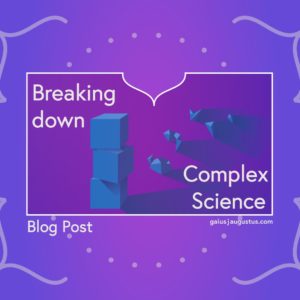 Breaking down complex science blog post