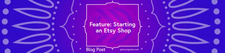 Feature: Teresa Ambrosio on starting an Etsy shop