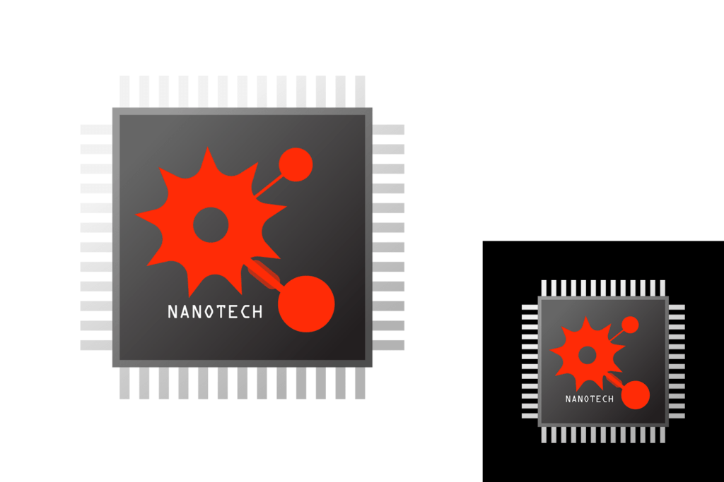 Logo for Fictional Company Nanotech